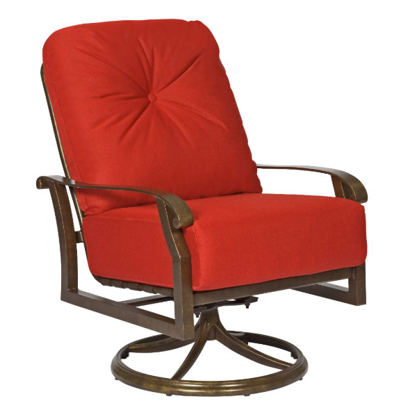Cortland Swivel Rocking Lounge Chair Replacement Cushions by Woodard - Image 2